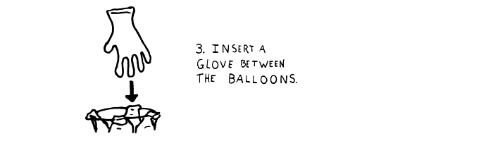 step-3-insert-a-glove-between-the-balloons