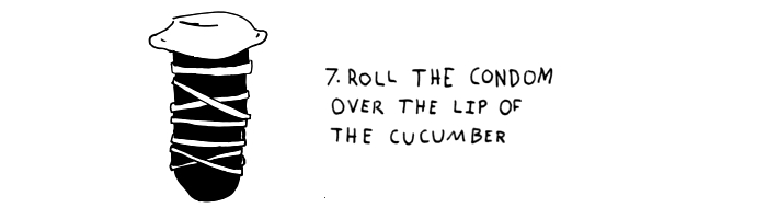 step-7-roll-the-condom-over-the-lip-of-the-cucumber