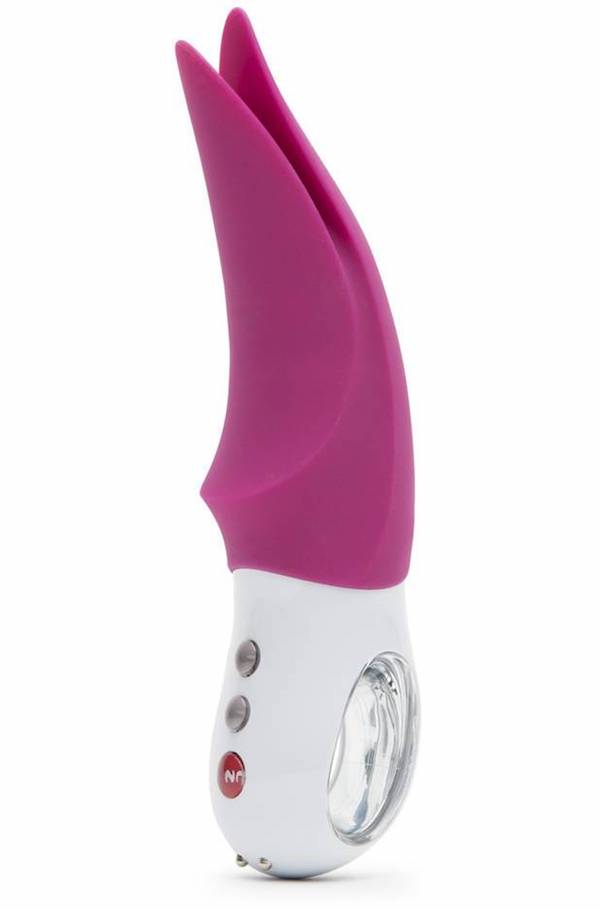 good head tongue and finger ring stimulating vibrator