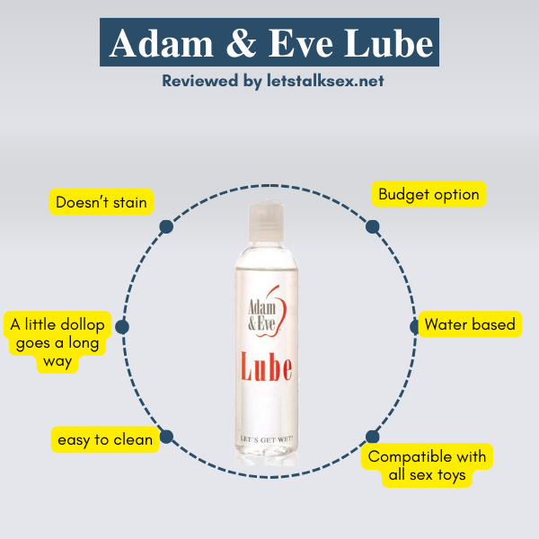 adameve lube water highlights