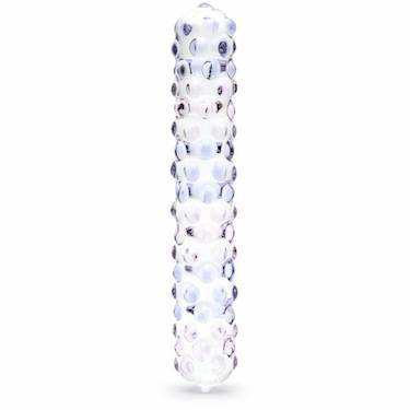 lovehoney nubby textured glass dildo