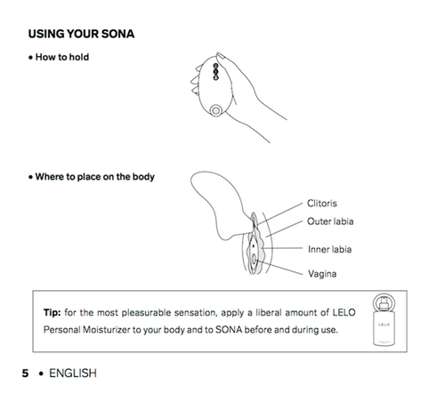 lelo sona cruise web instructions