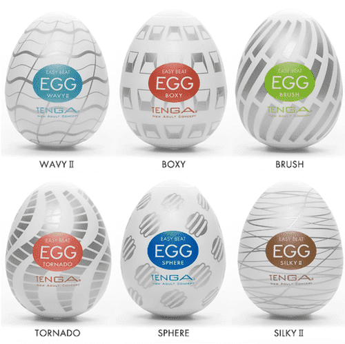 Tenga egg types