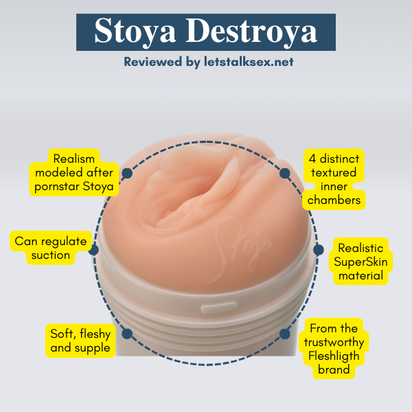 stoya destroya fleshlight review highlights