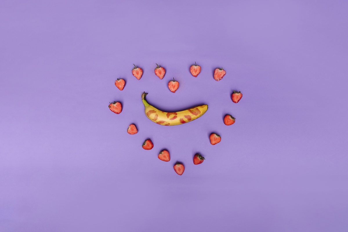 banana in heart banana in heart